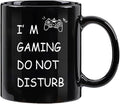 Gaming Mug - "I'm Gaming Do Not Disturb" - Gift for Gamers, Gaming Gifts, Christmas and Birthday Gifts for Gamers, Teen Boys, 11 oz - Black