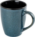 12 oz (approx. 340.2 g) ceramic mug, large size, suitable for men, women, parents, and more. Modern coffee mug with handle, perfect for tea, latte, cappuccino, and cocoa. (Blue, 1 piece)